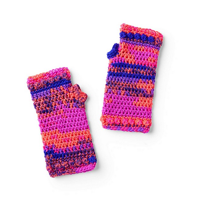 Crochet Flamenco Wristers Pattern