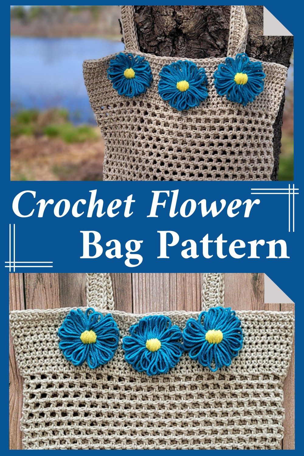 Crochet Flower Bag Pattern