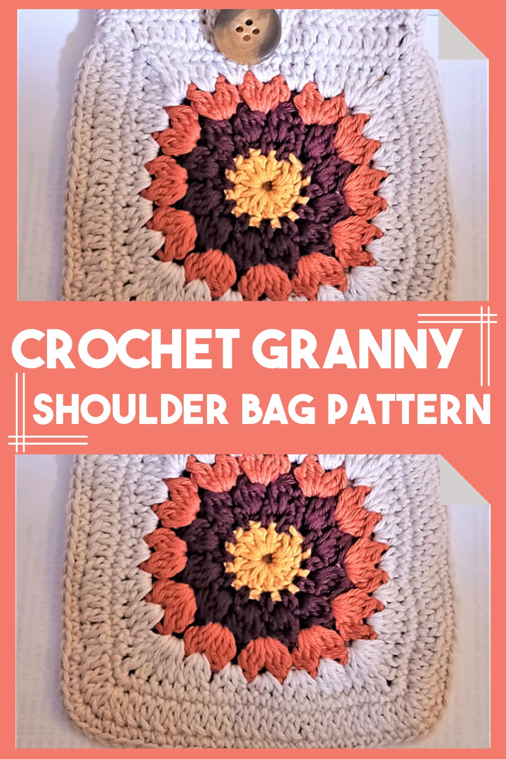 Crochet Granny Shoulder Bag Pattern