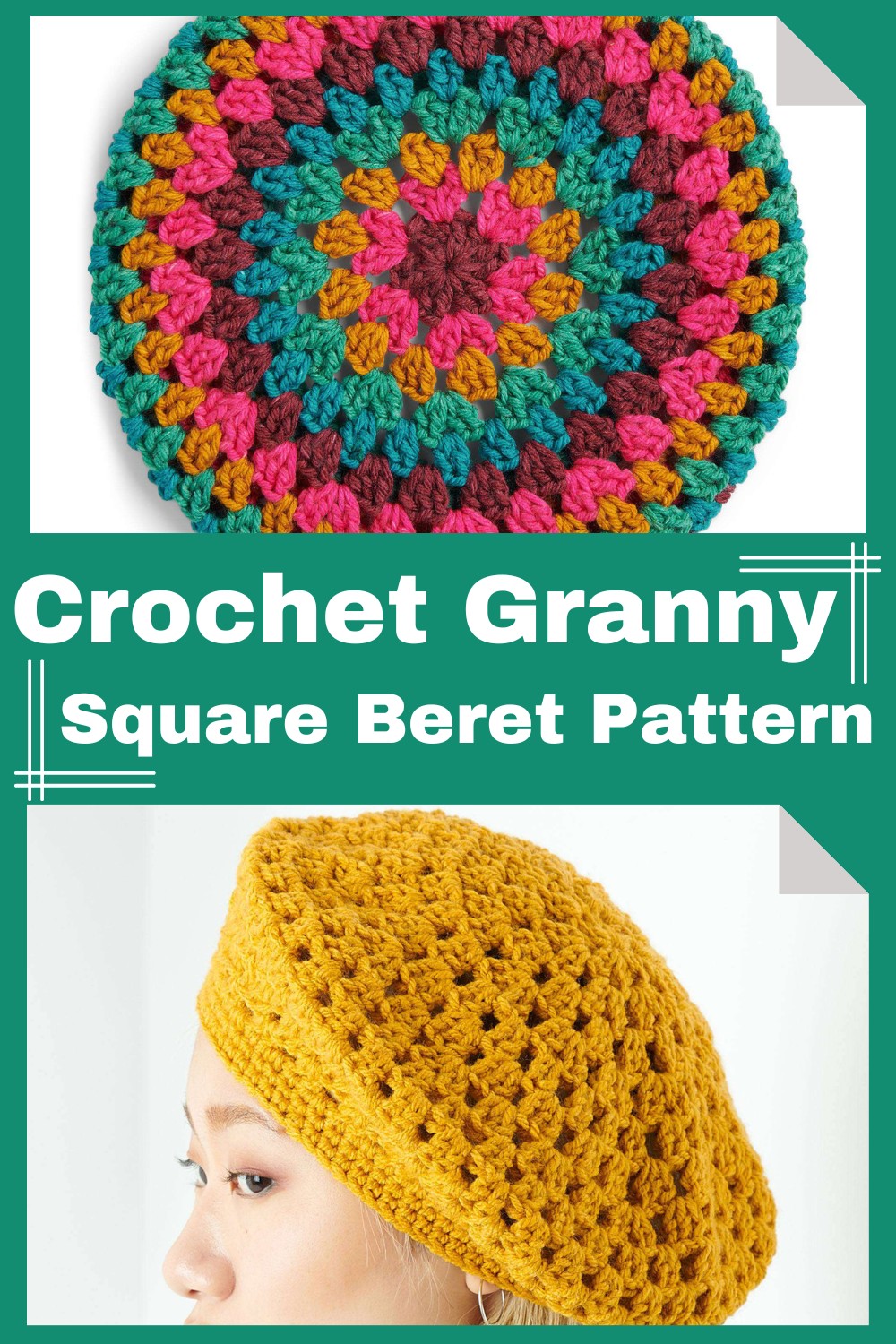 Granny Square hat Pattern