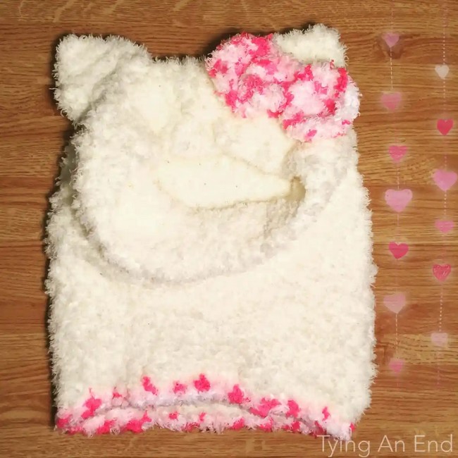 Crochet Hello Kitty Snood Pattern