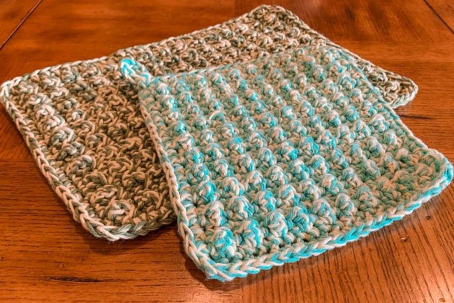 Crochet Hot Pads Pattern