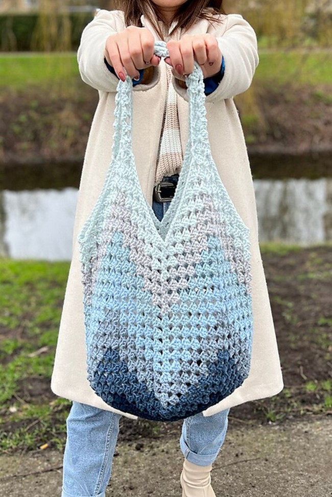 Crochet Market Tote Bag Pattern