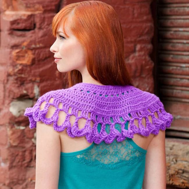 Crochet Mini Capelet Pattern