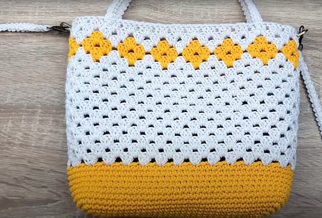 Crochet Mini Tote Bag