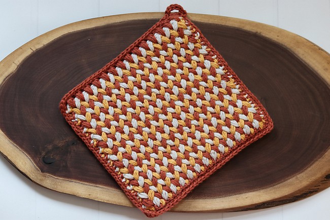 Crochet Not So Vintage Hot Pad Pattern