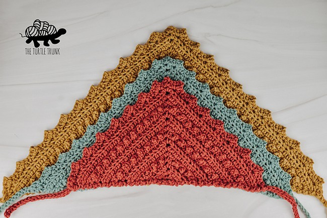 Crochet Picot Bandana Pattern