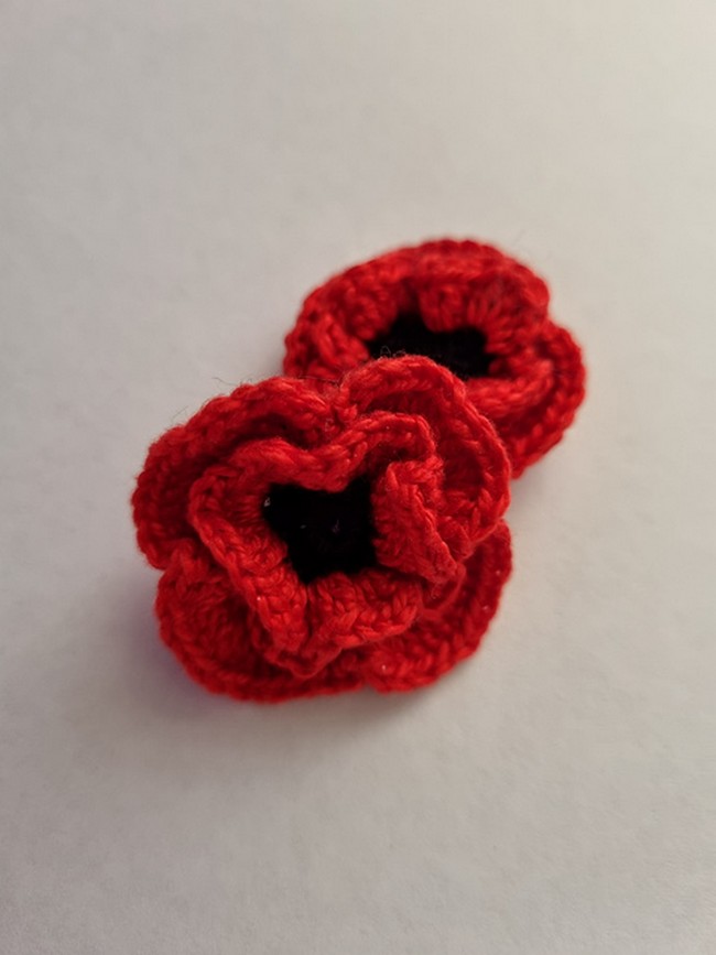 Crochet Pretty Poppies Pattern