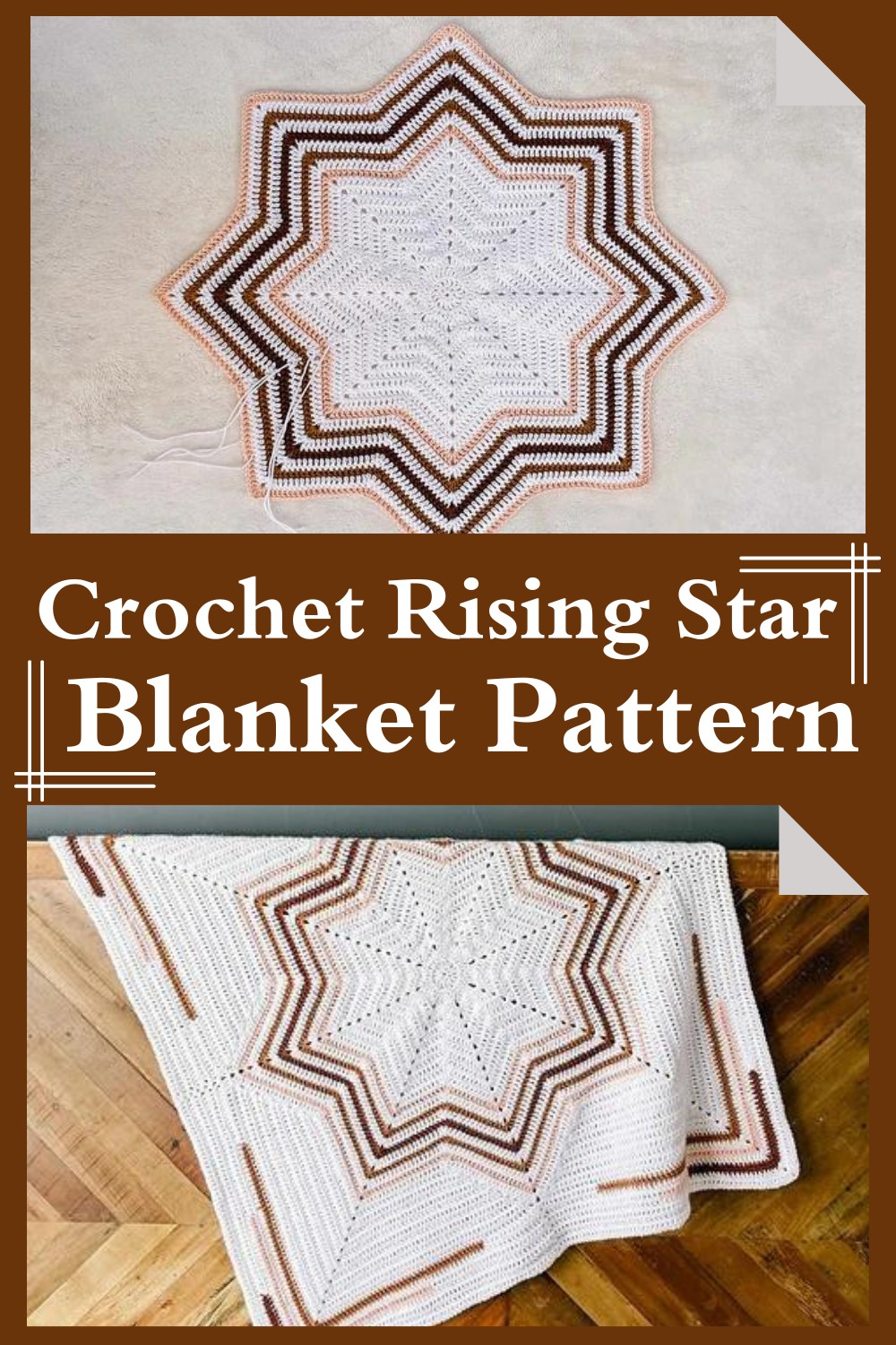 Crochet Rising Star Blanket Pattern