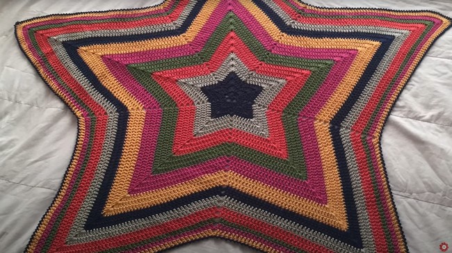 Crochet Star Blanket