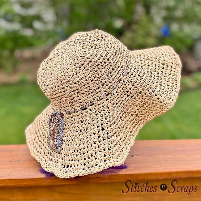 Crochet Stepping Out Sun Hat Pattern