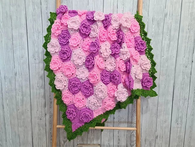 Summer Garden Blanket Pattern