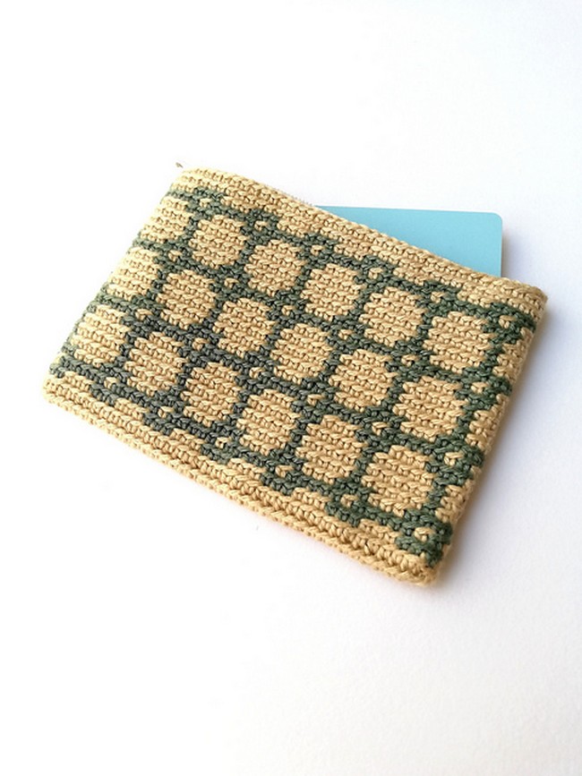 Crochet Zipper Pouch Madison Pattern