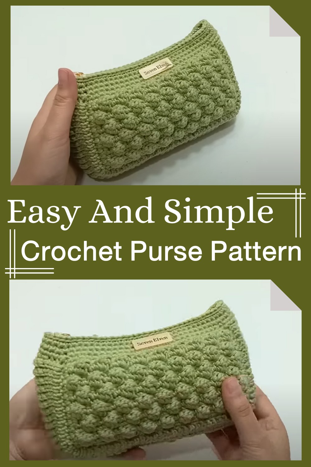 Easy And Simple Crochet Purse Pattern