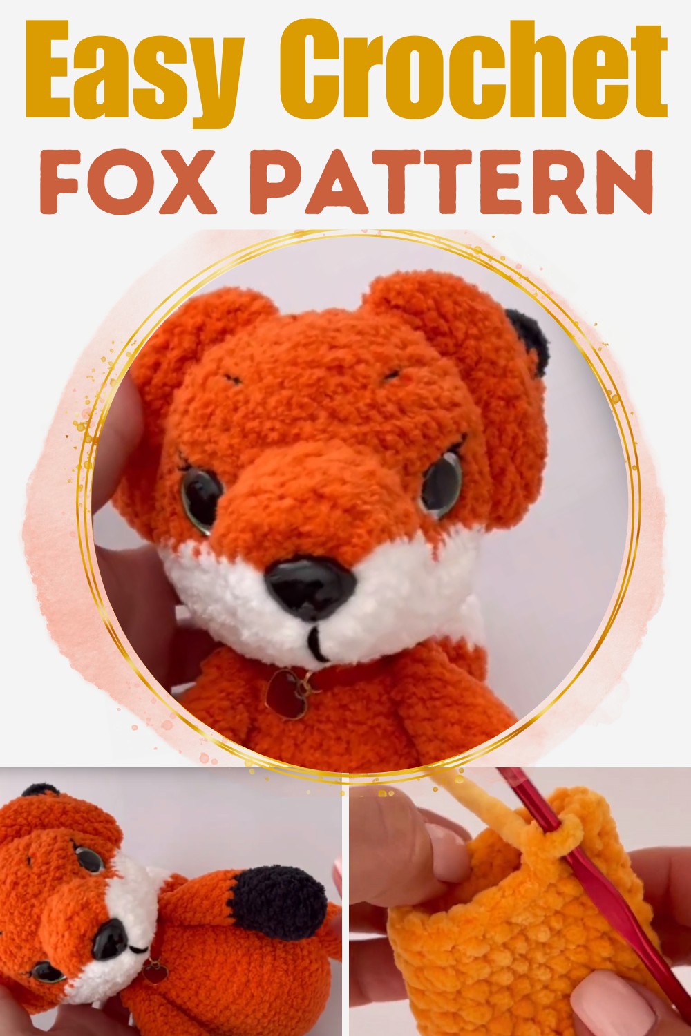 Easy Crochet Fox Pattern Free