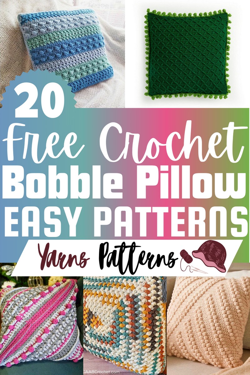 Free Crochet Bobble Pillow Patterns