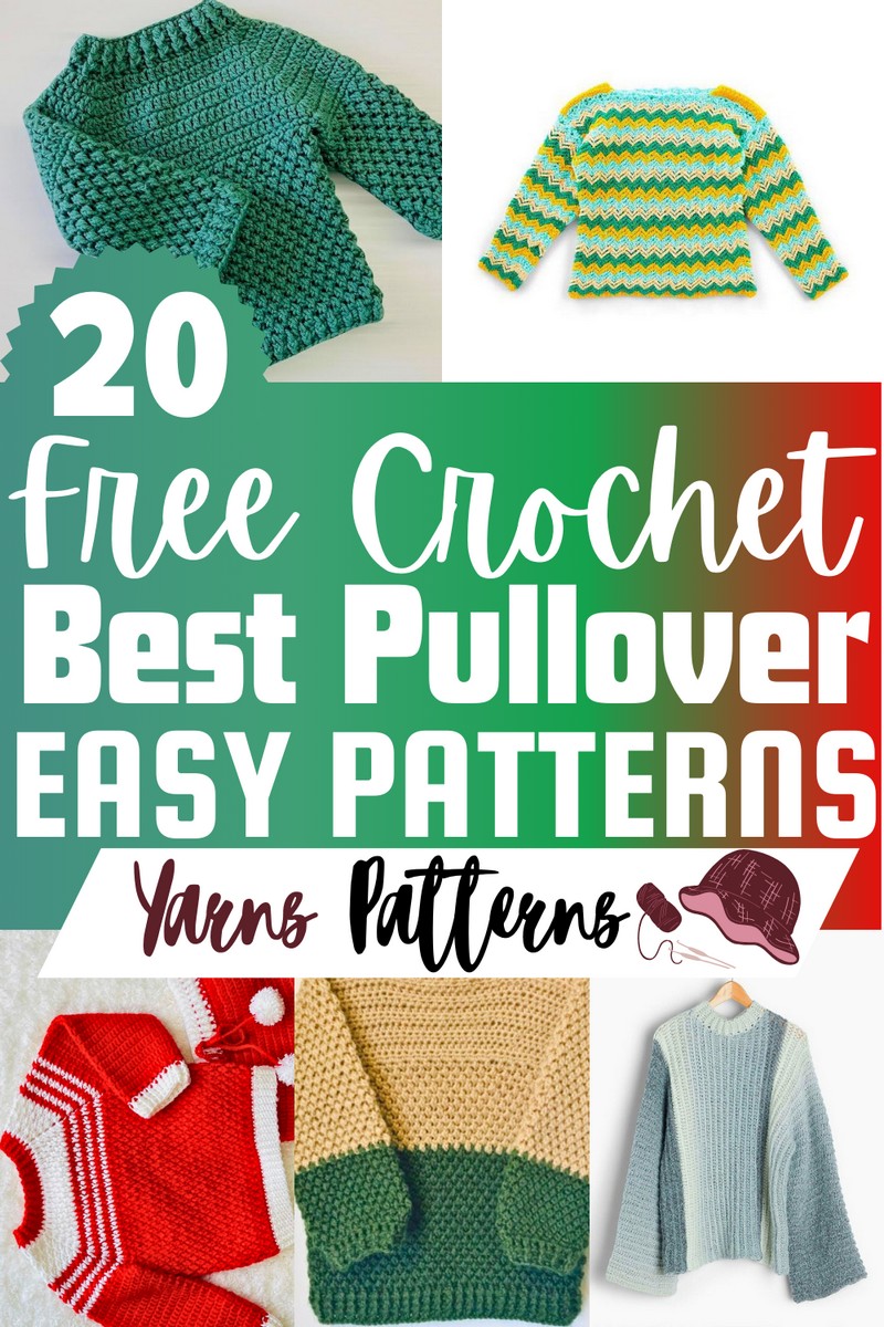 Free Crochet Pullover Patterns