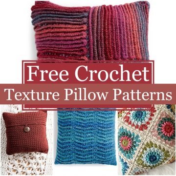 Free Crochet Texture Pillow Patterns