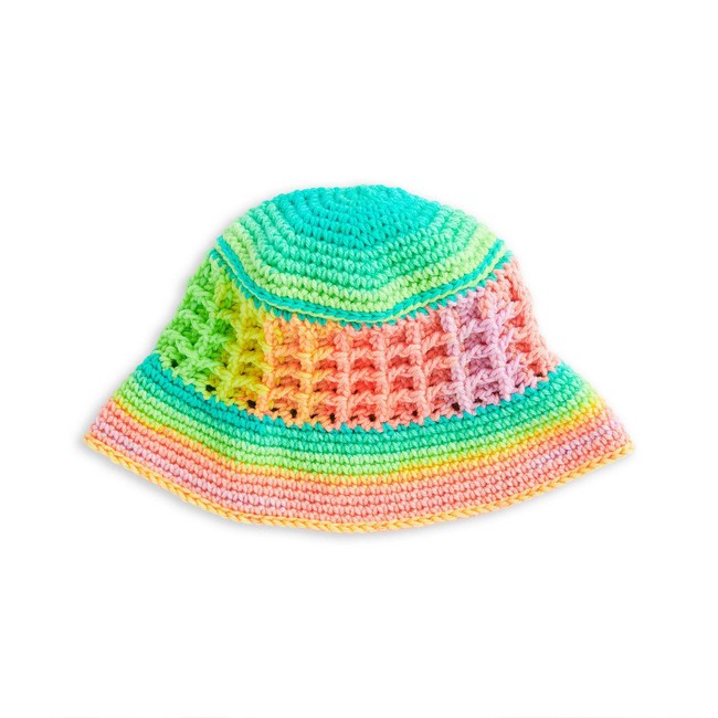 Granny Stripes Bucket Hat