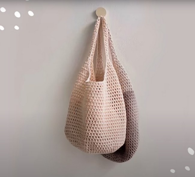 How To Crochet Easy Net Bag