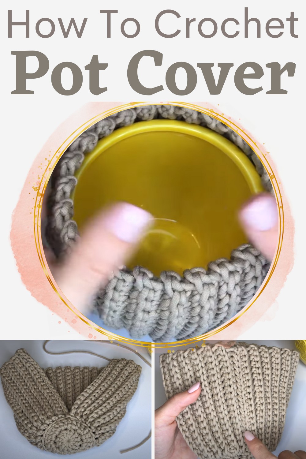 How To Crochet Pot Cover