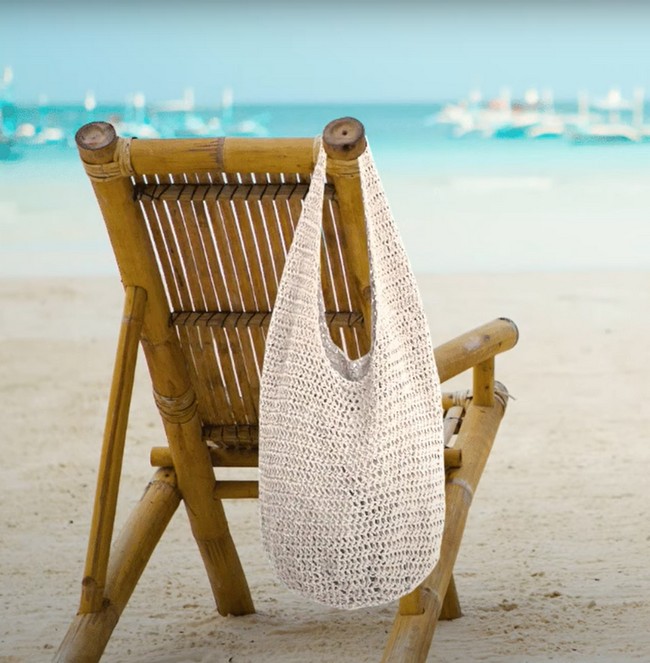 How to Crochet Beach Bag