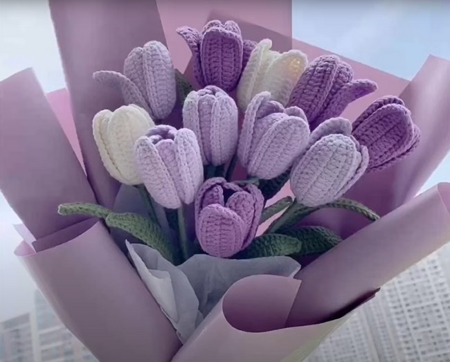 How to crochet flowers