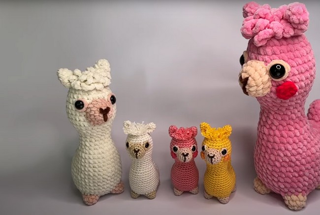 Alpaca crochet pattern