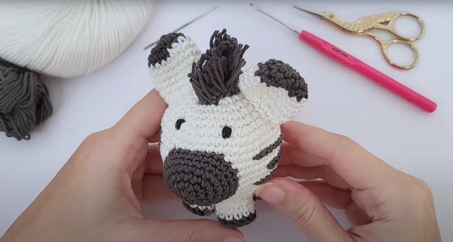 Chubby Zebra Amigurumi Tutorial