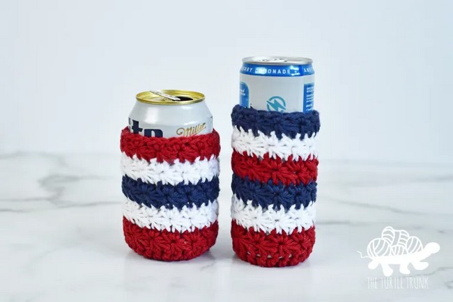 Crochet All Star Can Cozy Pattern