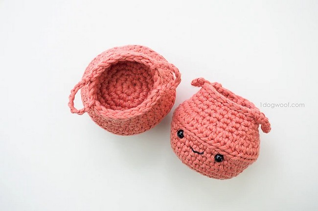 Crochet Amigurumi Belly Basket Pattern