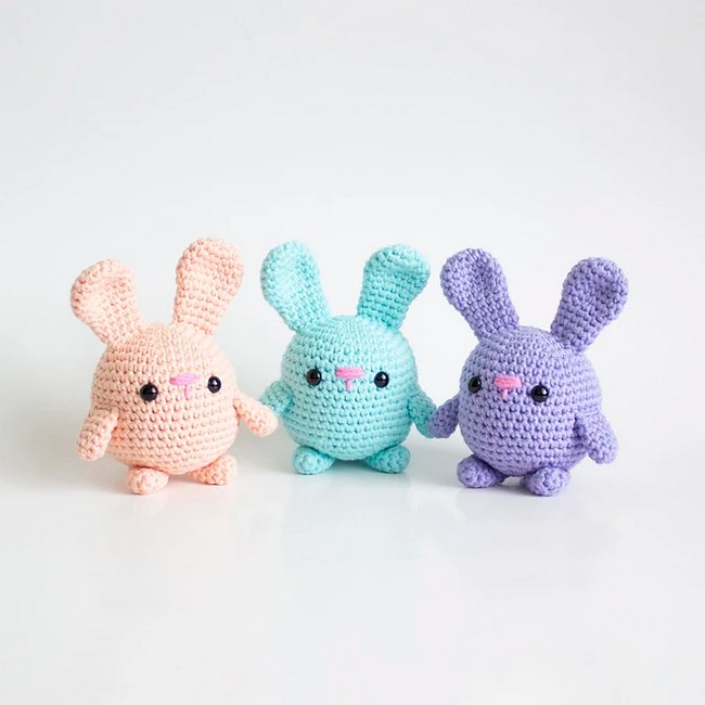 Crochet Amigurumi Chubby Bunny Pattern