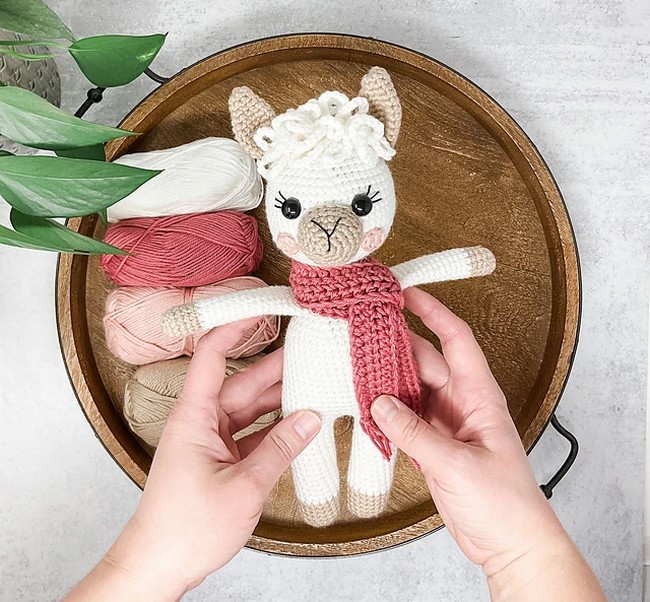 Crochet Amigurumi Llama Pattern