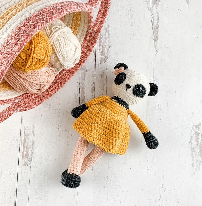 Crochet Amigurumi Panda Pattern