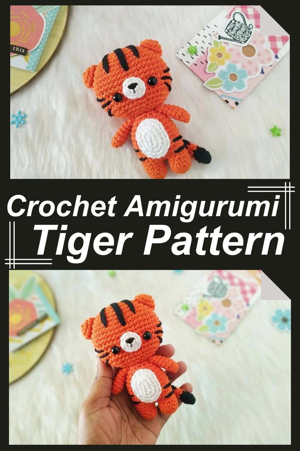 Crochet Amigurumi Tiger Pattern