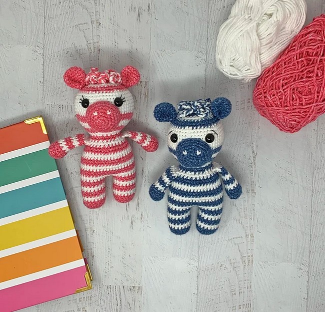 Crochet Amigurumi Zebra Pattern