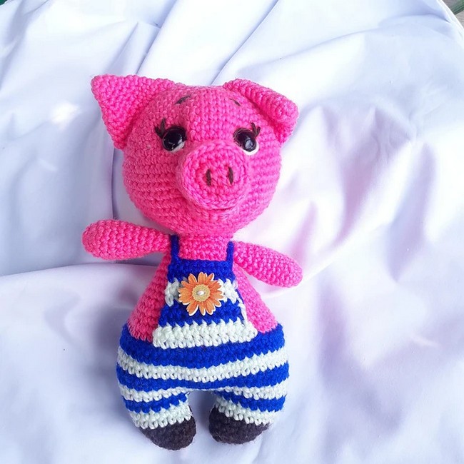 Crochet Anguro The Pig Pattern