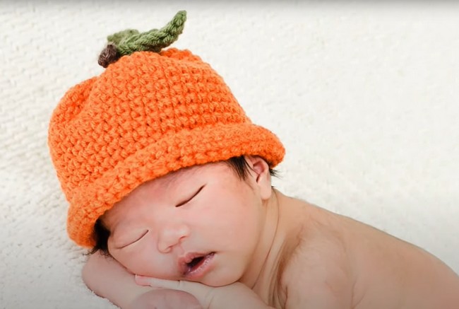 Crochet Baby Pumpkin Hat Tutorial