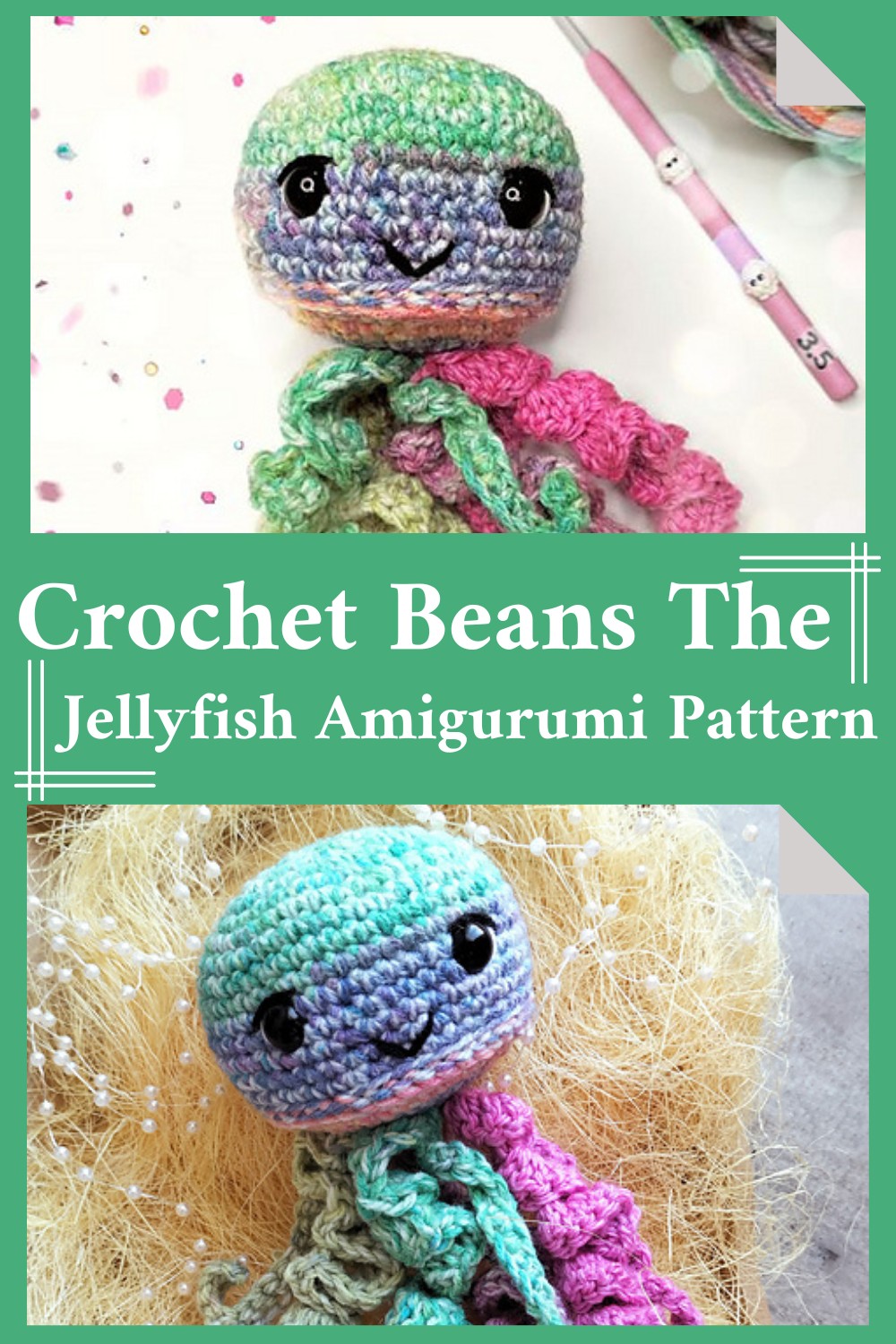 Crochet Beans The Jellyfish Amigurumi Pattern