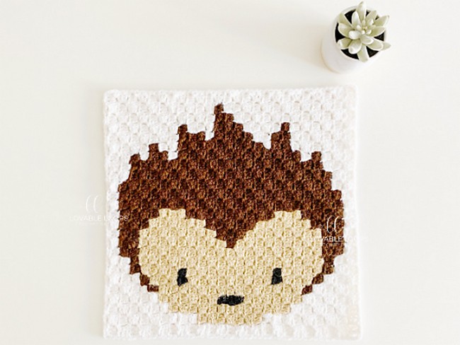 Crochet C2c Hedgehog Pattern