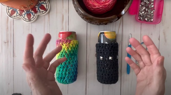 Crochet Can Cozy Tutorial