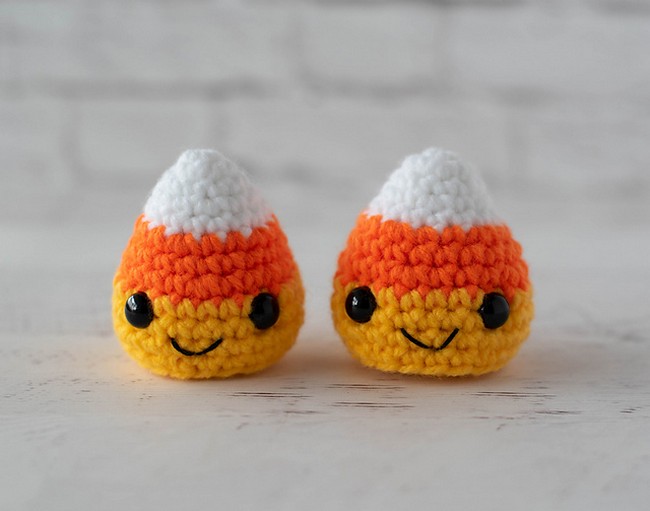 Crochet Candy Corn Amigurumi Pattern