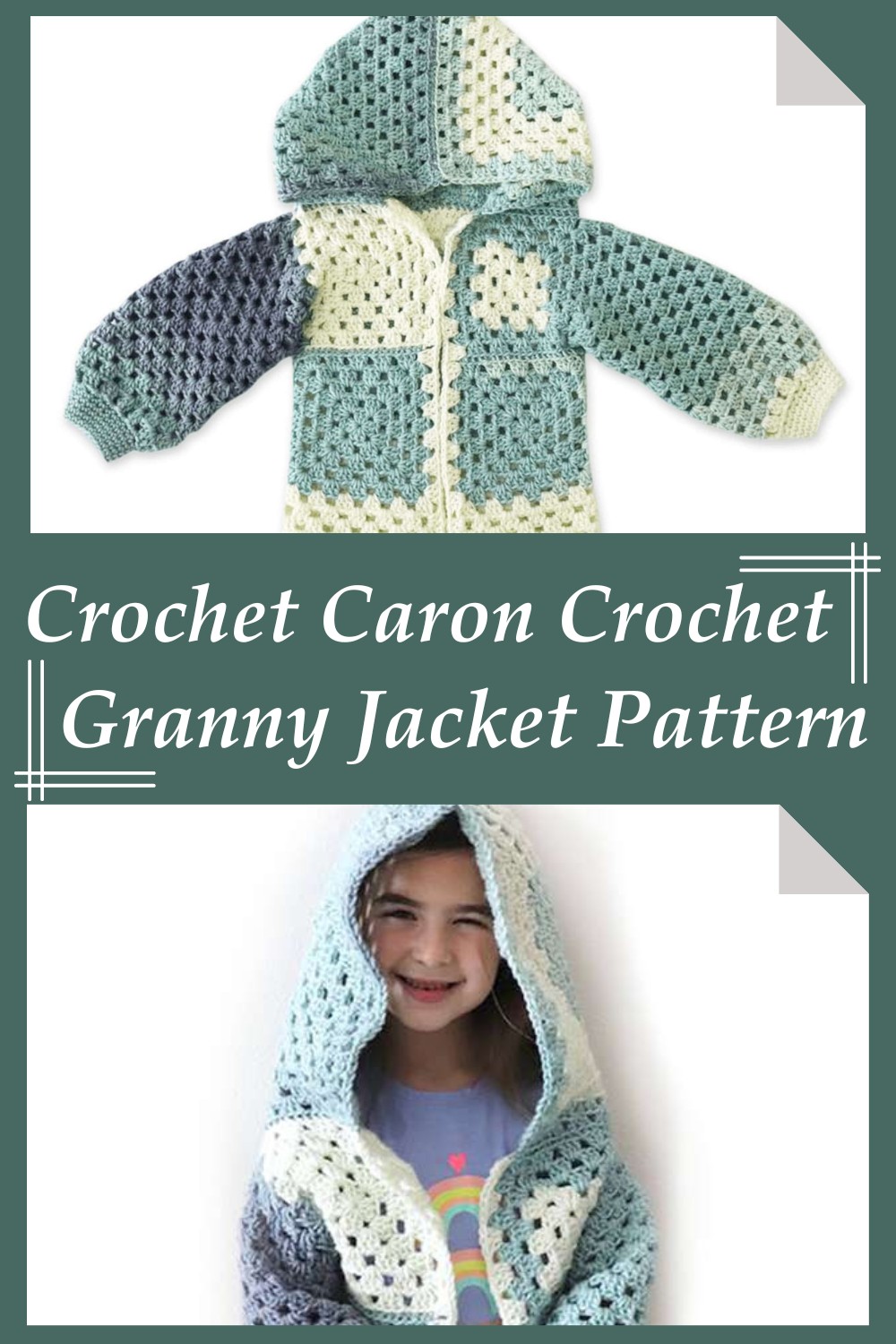 Crochet Caron Crochet Granny Jacket Pattern