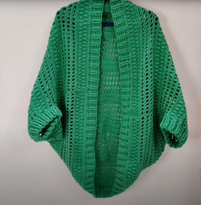 Crochet Cocoon Cardigan