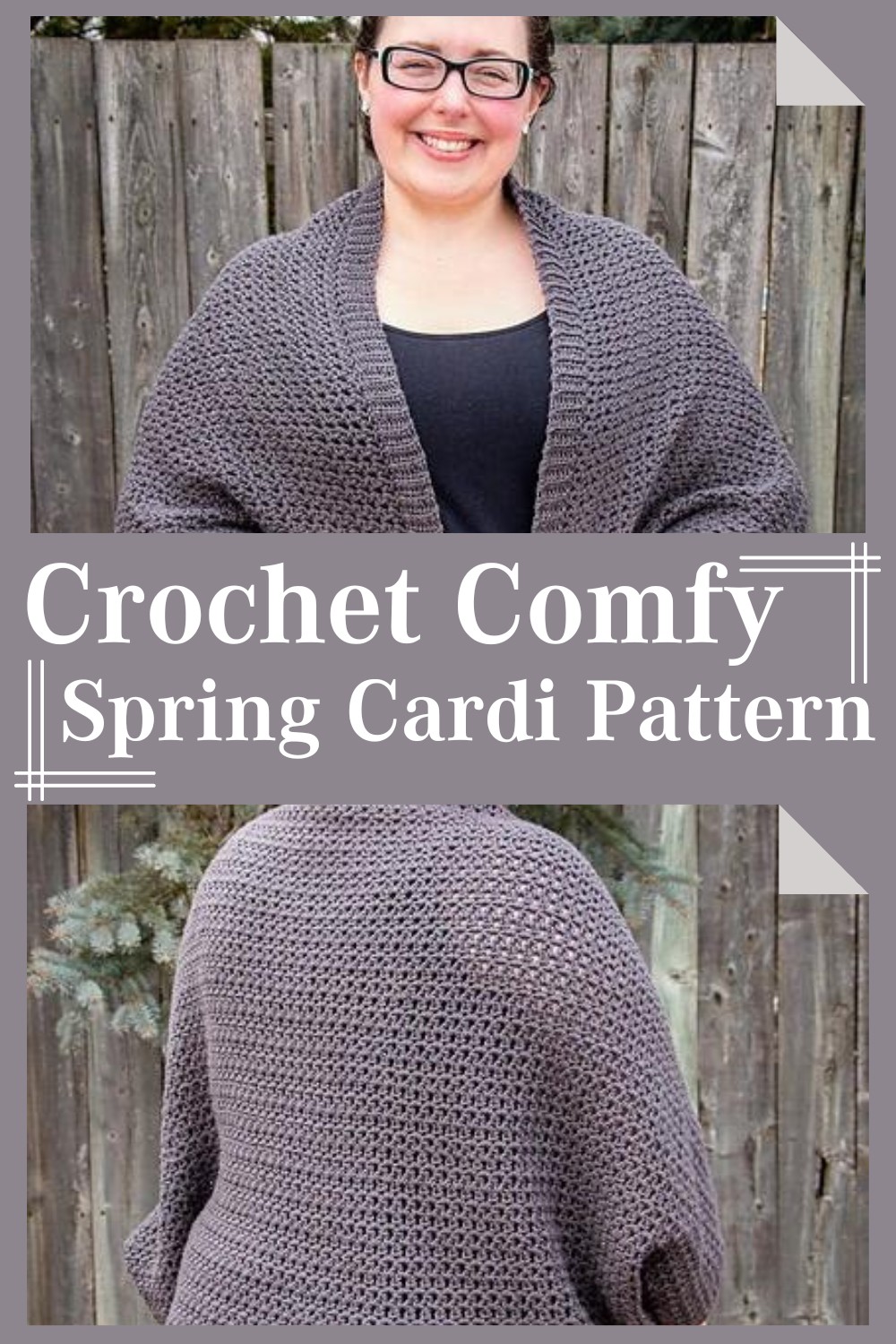 Crochet Comfy Spring Cardi Pattern