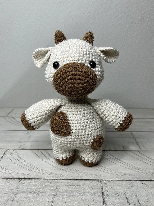 Crochet Cuddly Cow Pattern