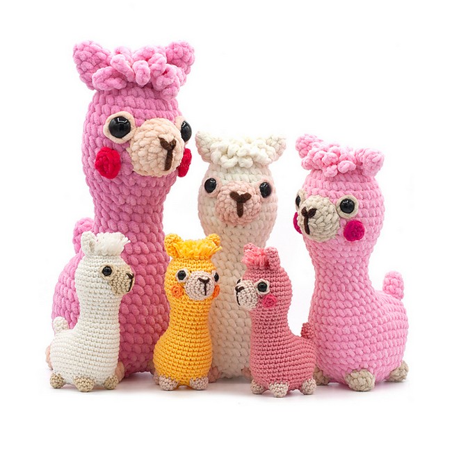 Crochet Cute Alpaca Amigurumi Pattern