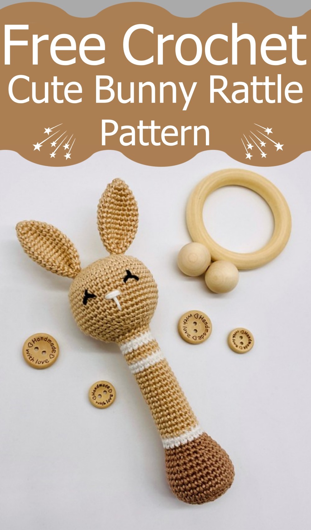 Crochet Cute Bunny Rattle Pattern