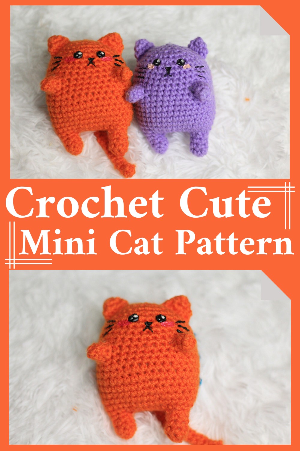 Crochet Cute Mini Cat Pattern