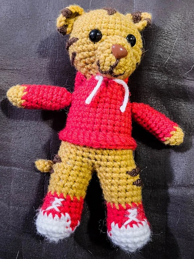 Crochet Daniel Tiger Doll Pattern